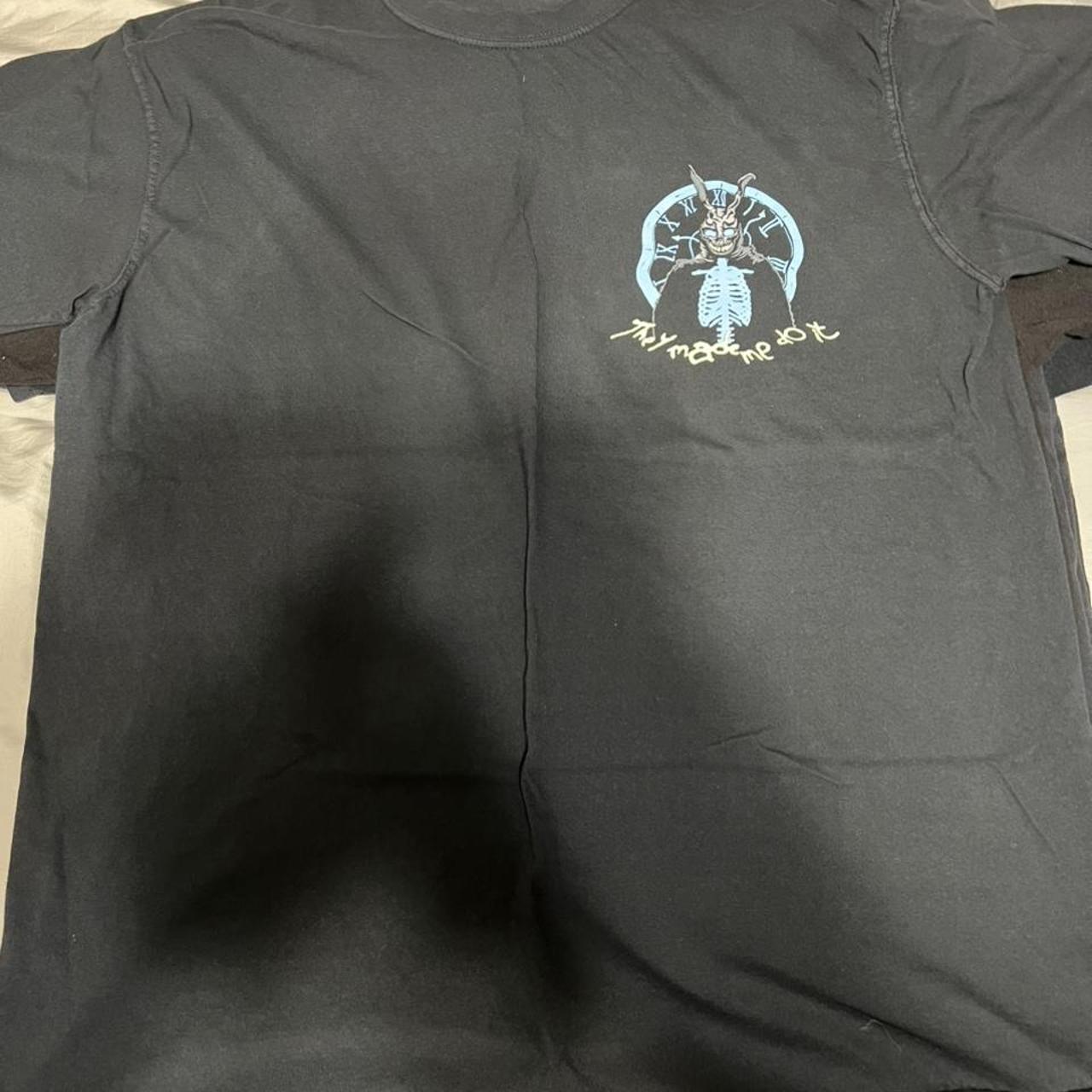 Donnie Darko XL Graveyard Goods shirt lightly worn.... - Depop