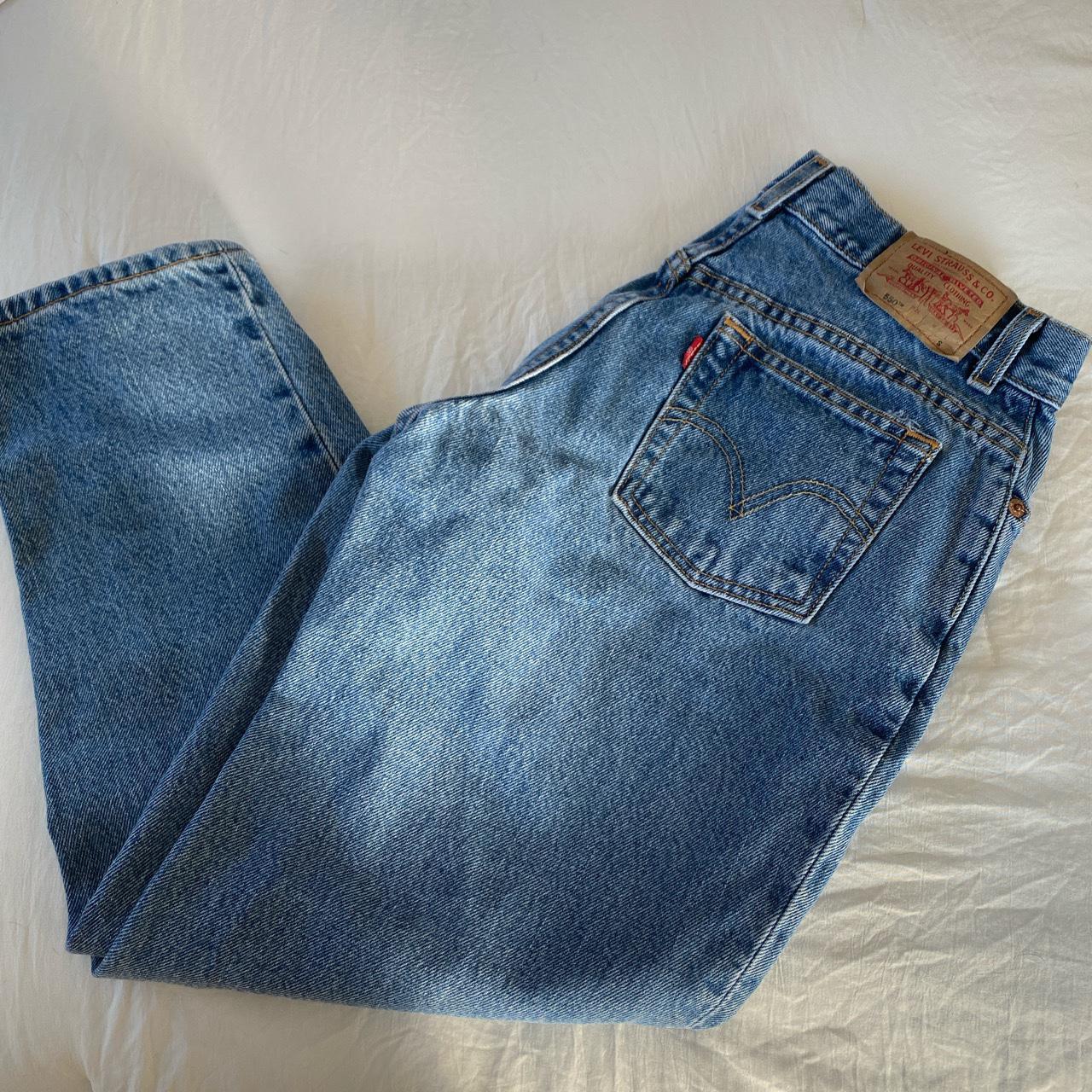 Levi’s Mom Jeans Super cute cropped mom style Levi... - Depop