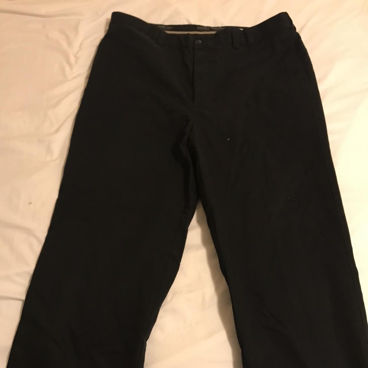 Black dickies pants slacks for males 40 x 36 - Depop