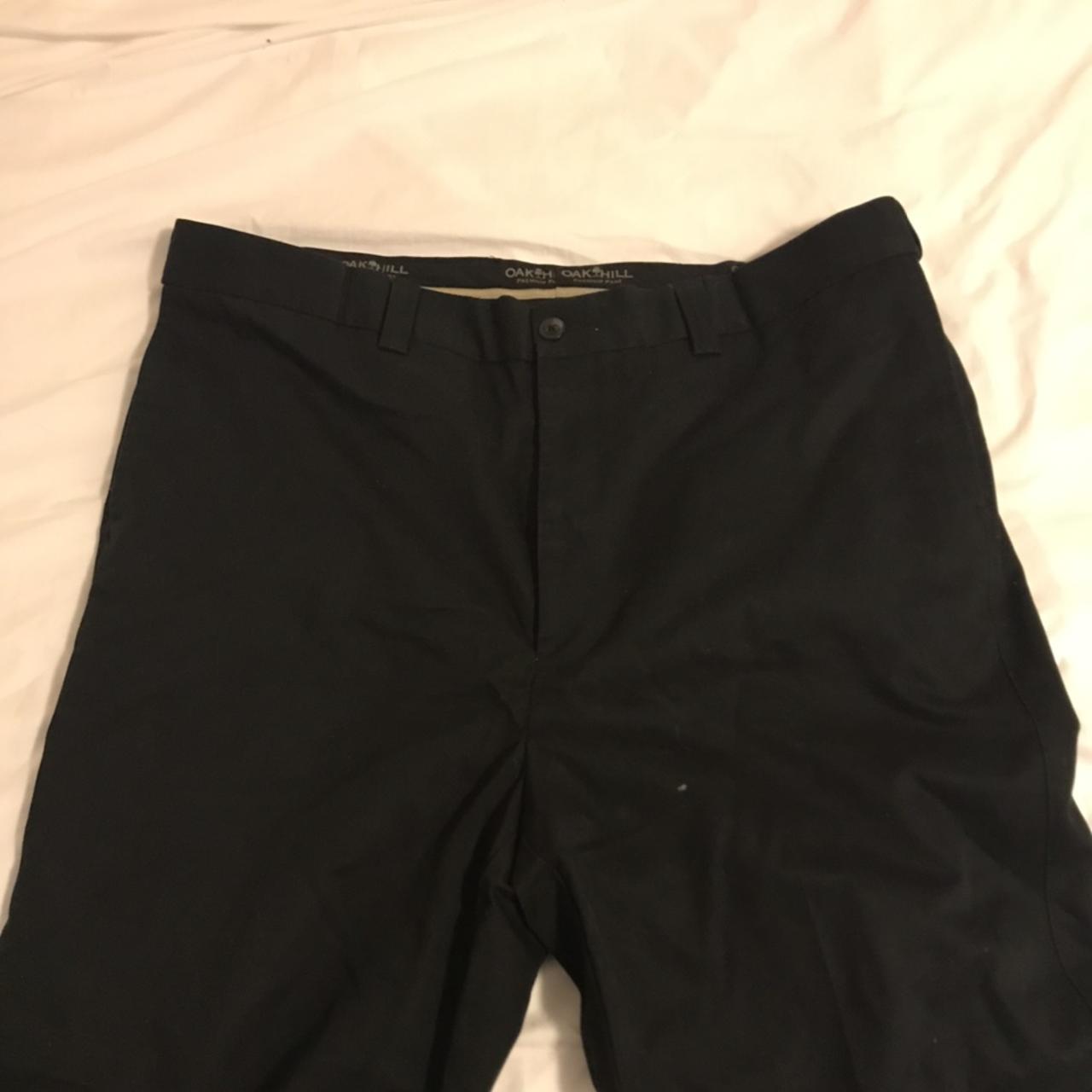 Black dickies pants slacks for males 40 x 36 - Depop