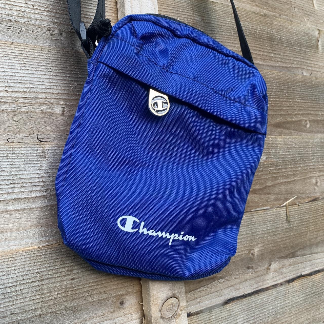 Champion crossbody bag Blue Brand new condition... Depop