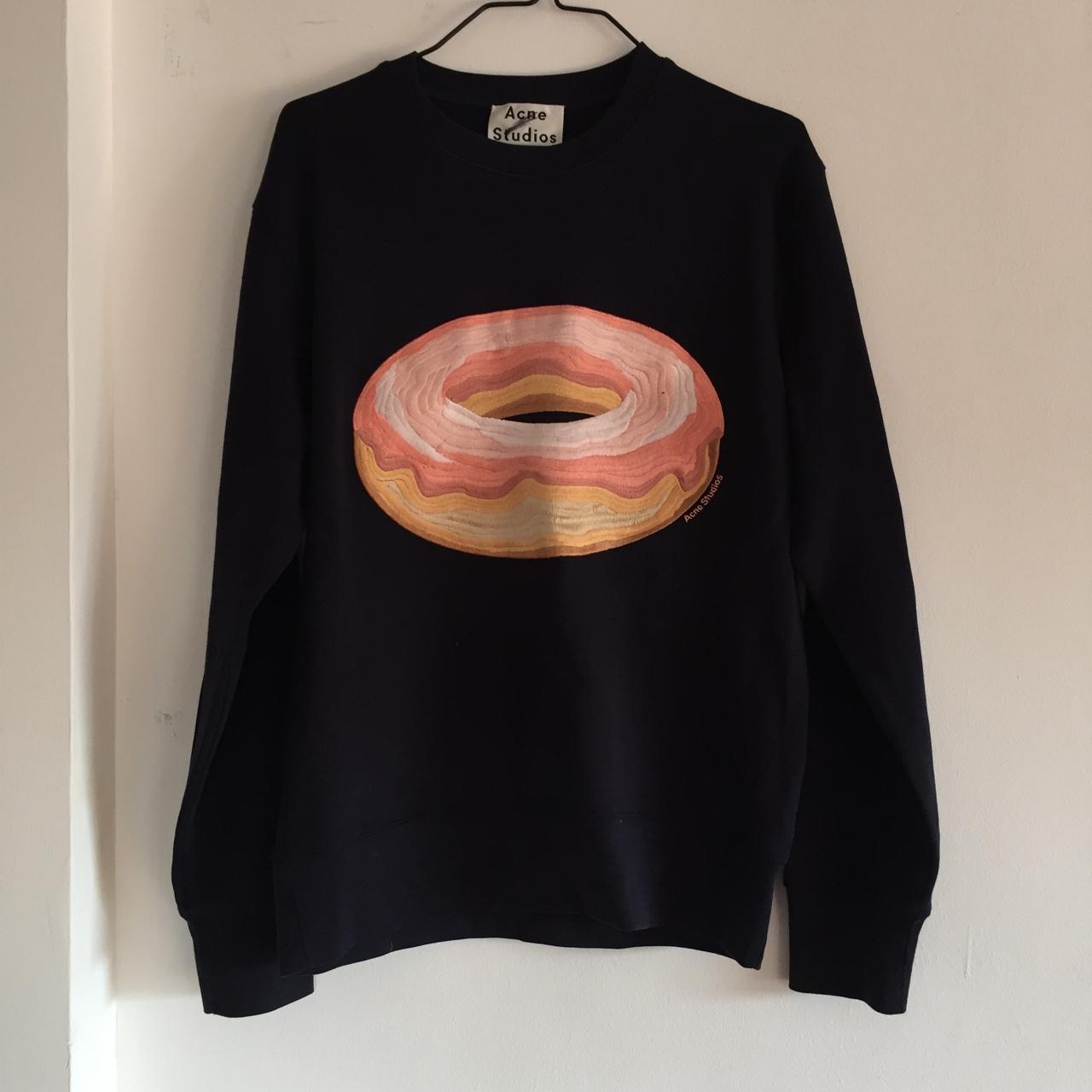 Acne Studios sweater with donut embroidery. Perfect... - Depop