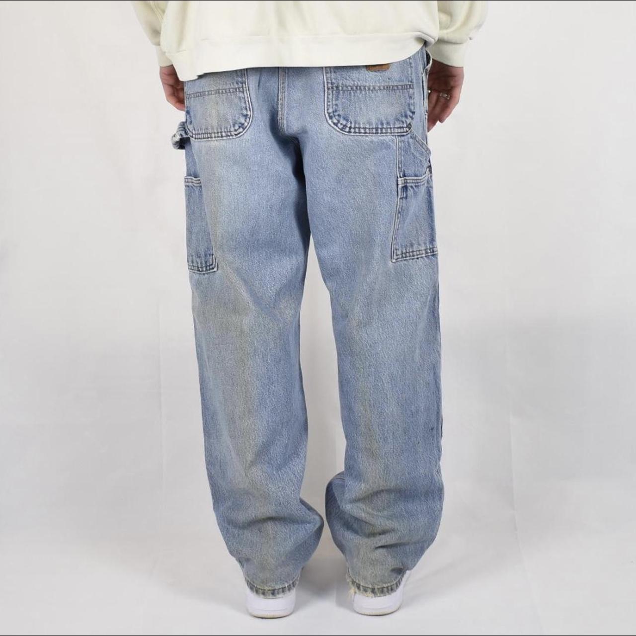 vintage Carhartt double knee denim jeans W38... - Depop