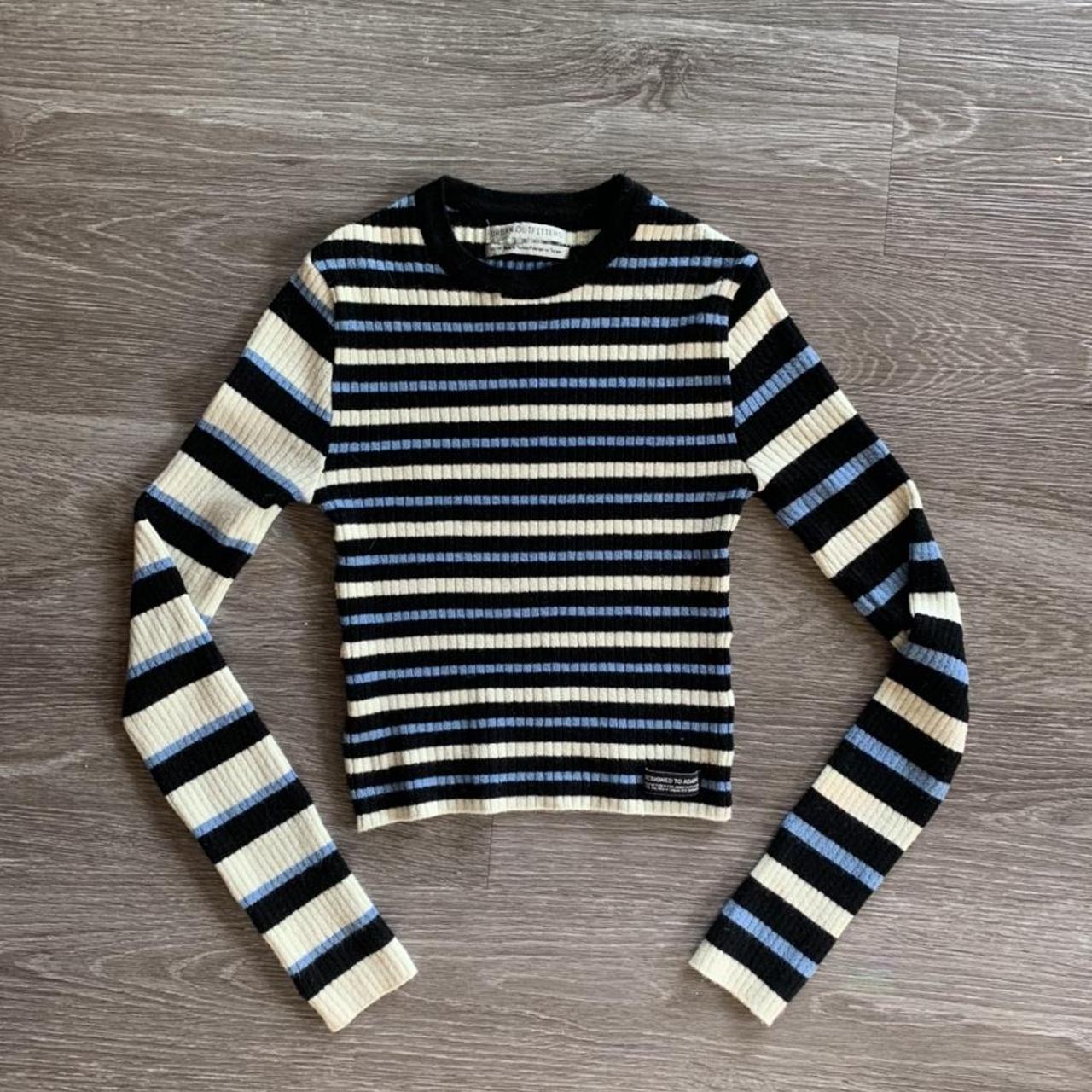 Funky Urban Outfitters stripped long sleeve. This... - Depop