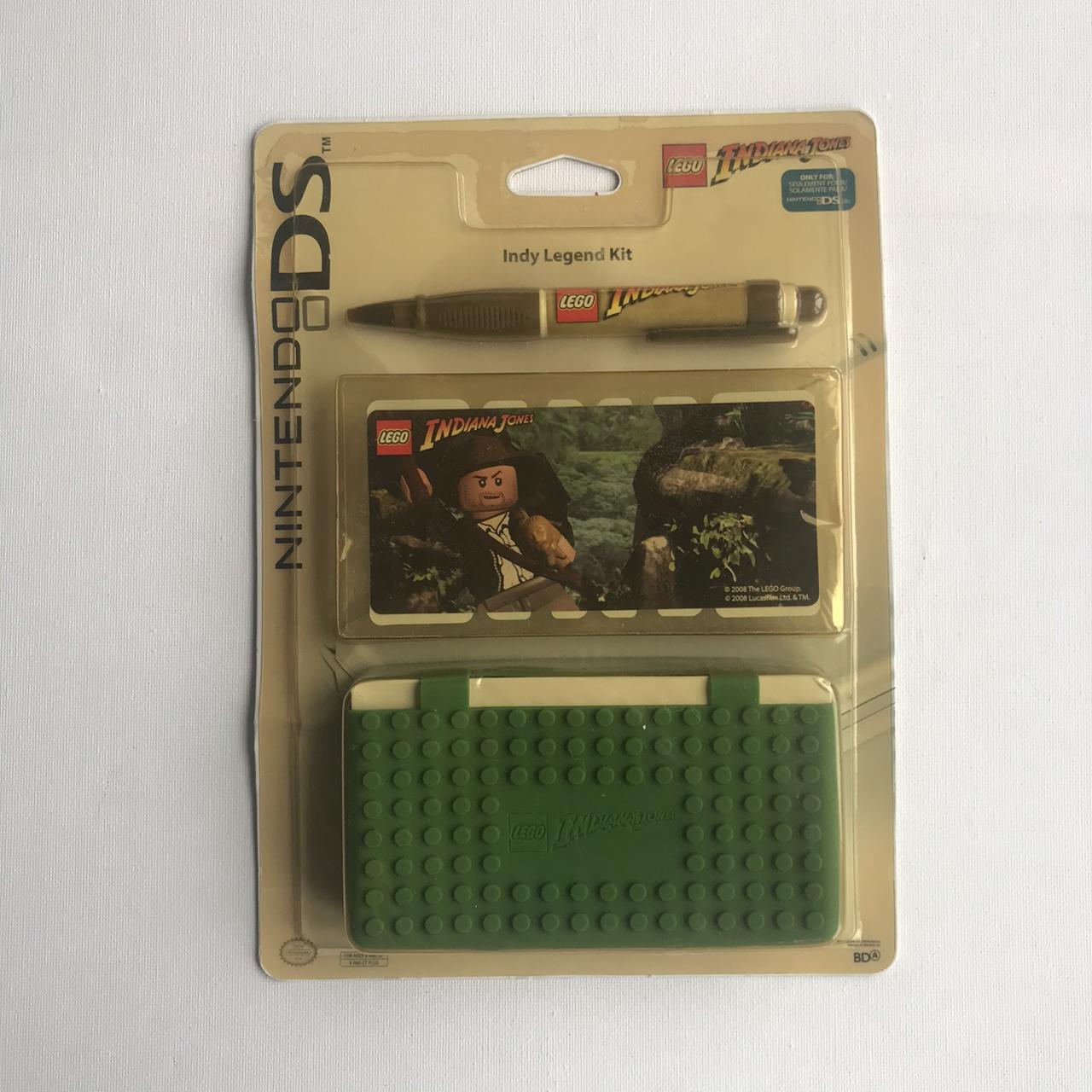 NEW NINTENDO DS INDIANA JONES LEGO CASE WITH... Depop