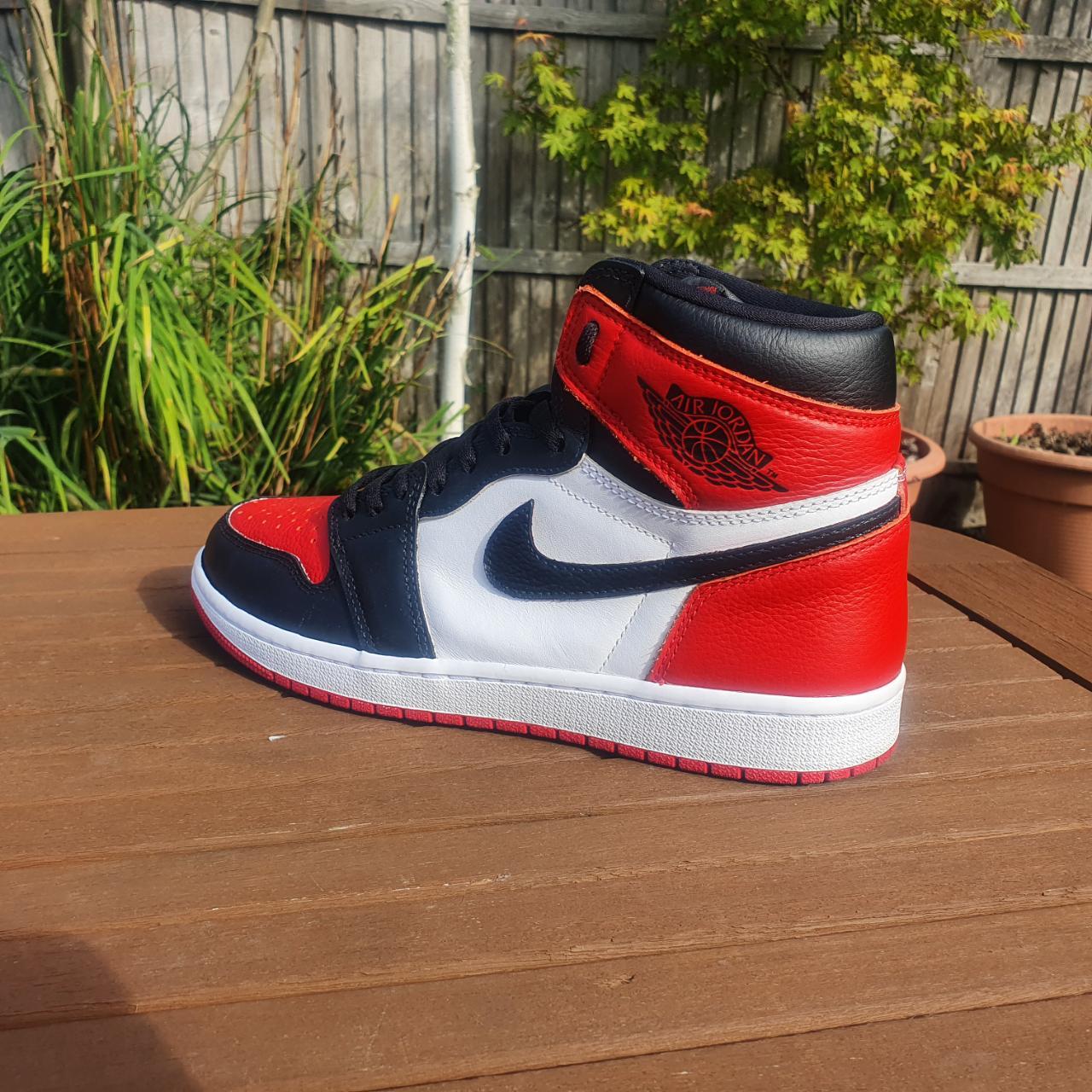 Custom Jordan 1 Heritage to Jordan 1 High Bred... - Depop