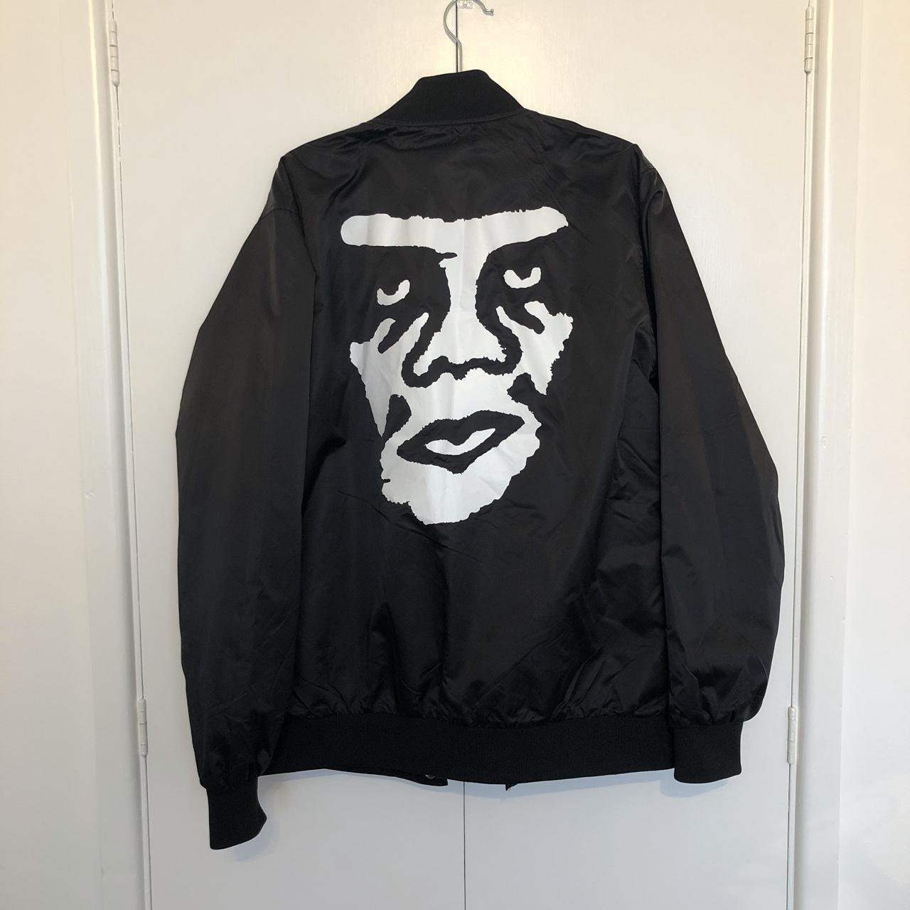 Obey hot sale satin jacket