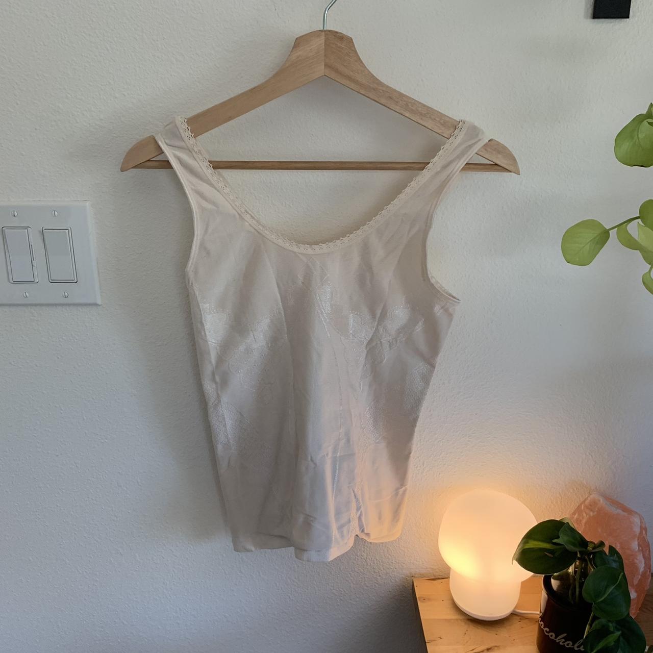 Cream/off white tank top! Super cute basic for your... - Depop