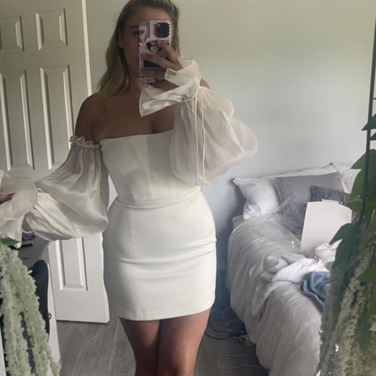 House Of CB “Marisa” dress. Worn once good... Depop