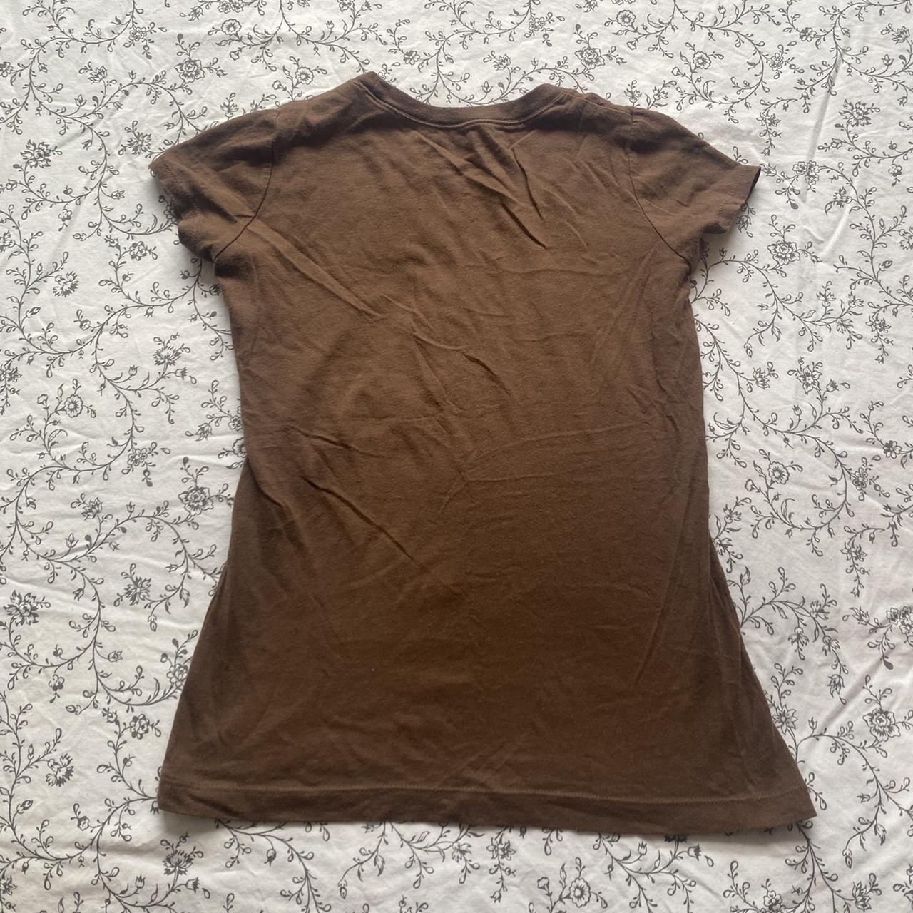 Women's Brown Tshirt Depop