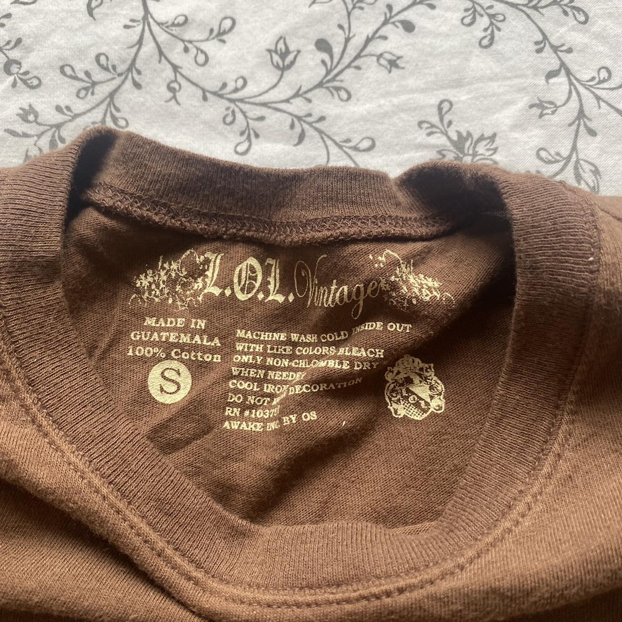 Women's Brown Tshirt Depop