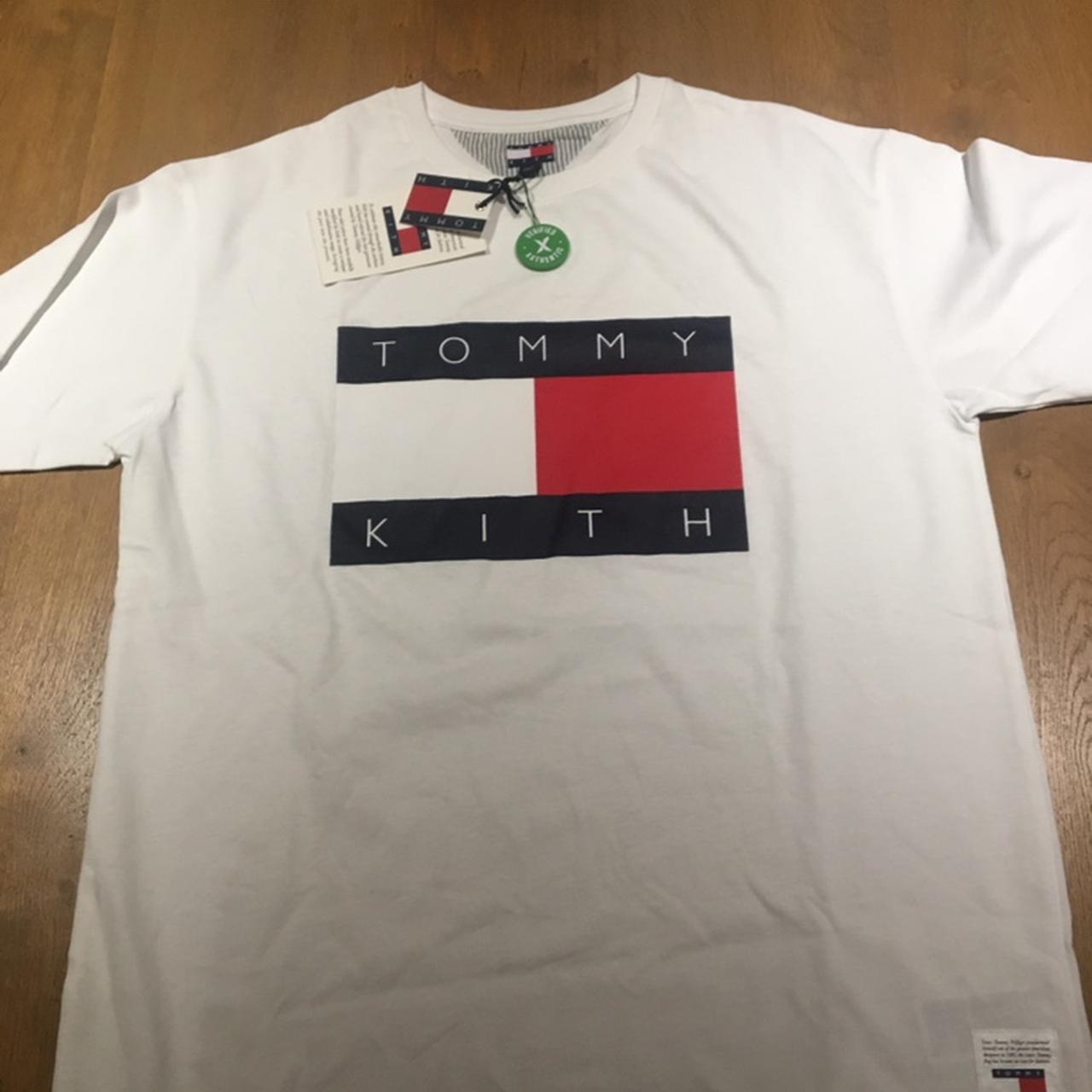 kith x tommy hilfiger flag tee