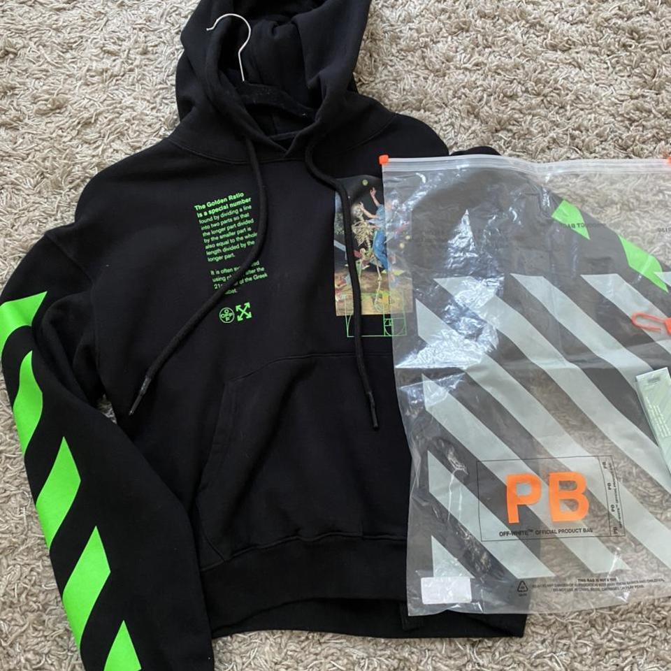 Off white 2025 hoodie golden ratio