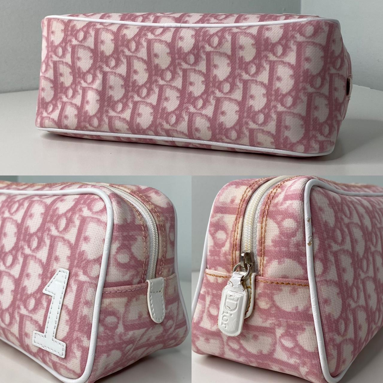Vintage dior pink n.1 crossbody bag original pattern - Depop