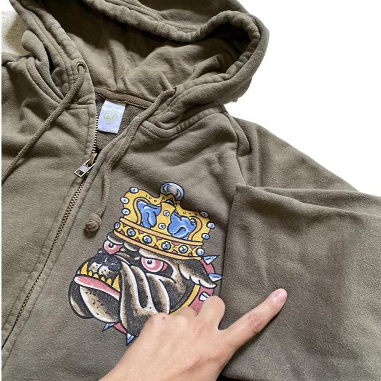 Ed Hardy Women's Brown Hoodie (3)