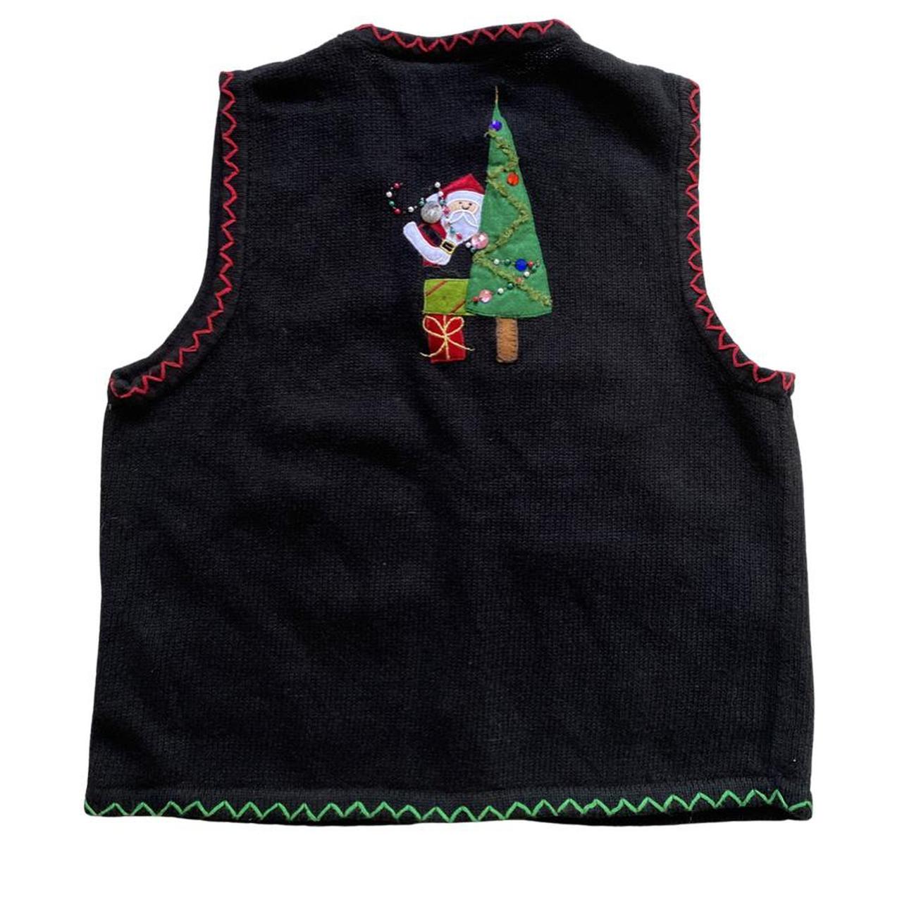 Product Image 2 - Black vintage Christmas knitted sweater