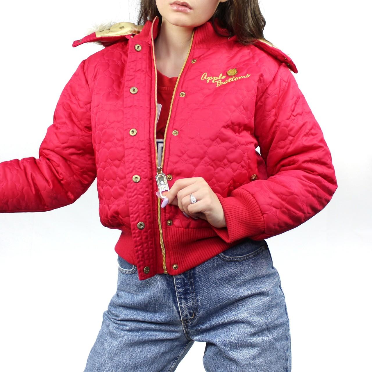 Women's Red and Gold Jacket