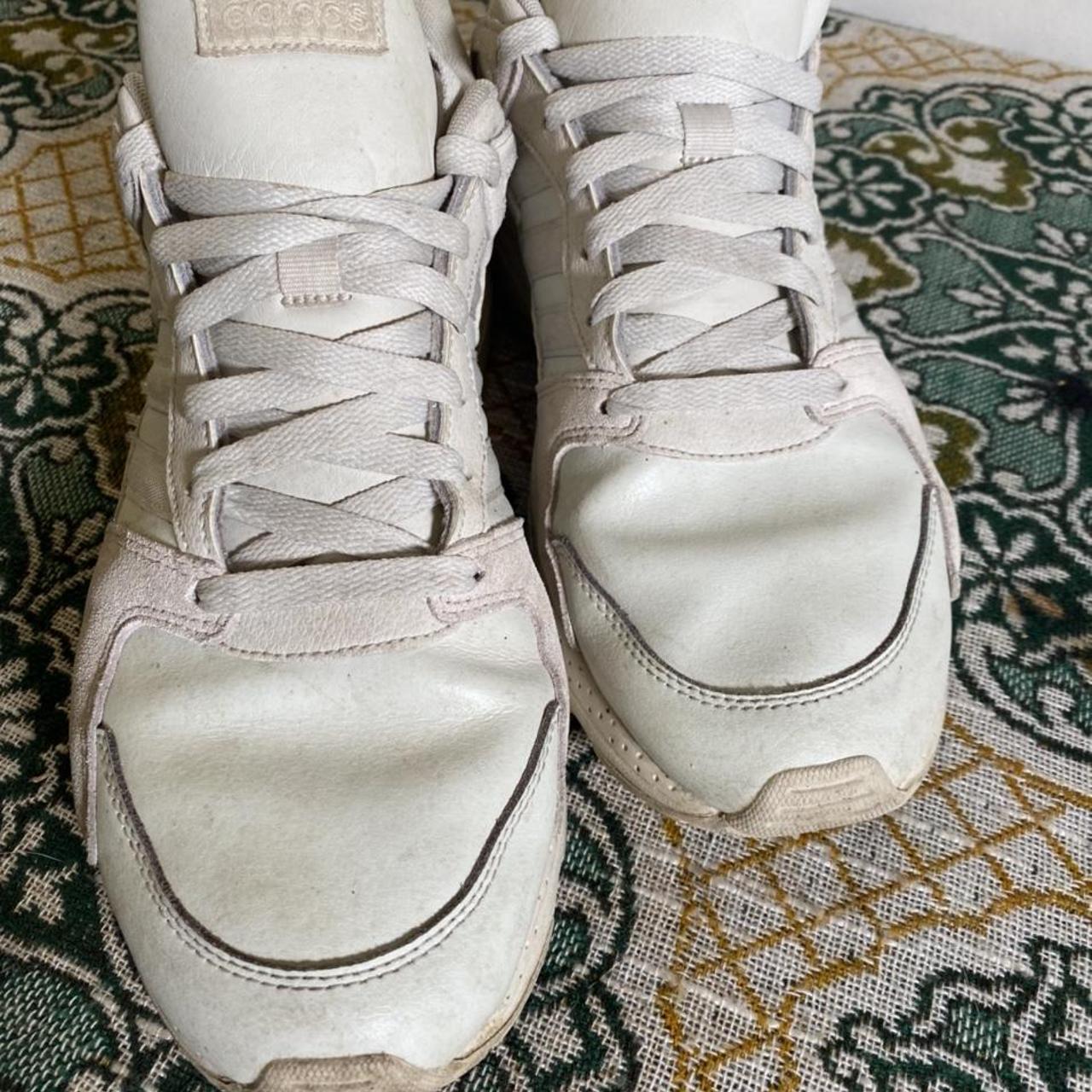 Adidas Men's Cream Trainers | Depop