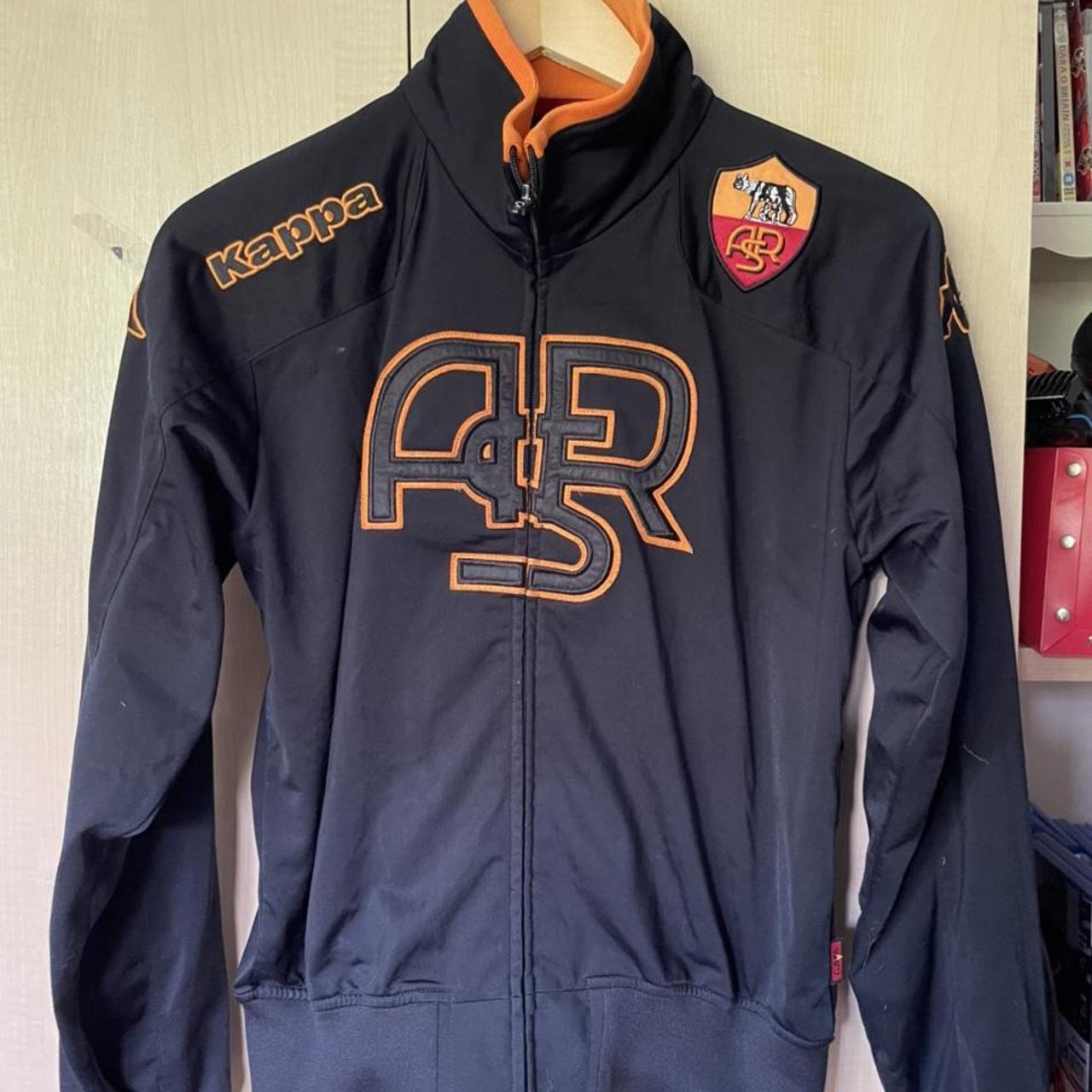 Retro AS Roma jacket, from I believe about 2001.... - Depop