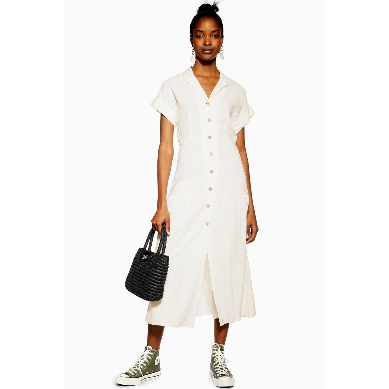 topshop linen shirt