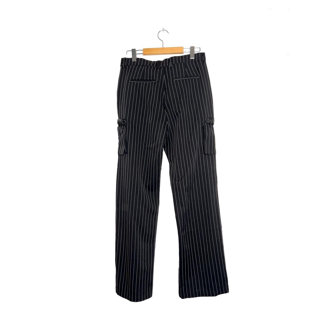 JADED LONDON PINSTRIPE CARGO PANTS Great condition... - Depop