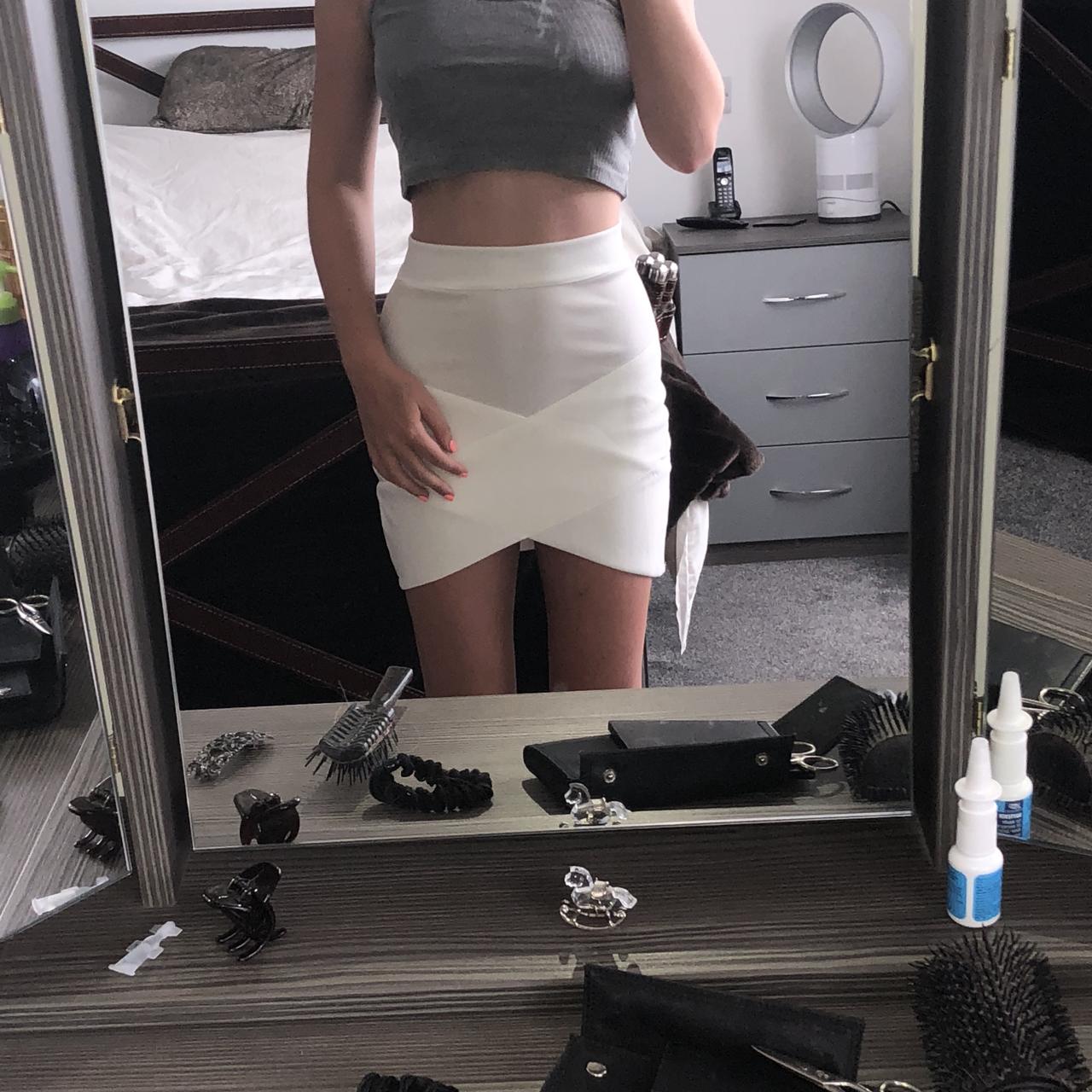 Topshop bandage clearance skirt