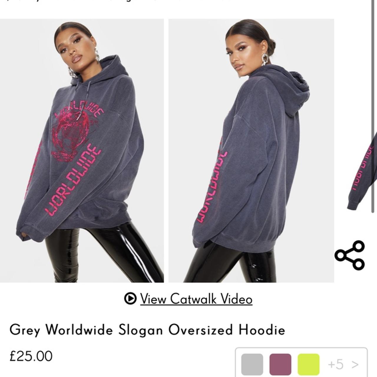 Purple Worldwide Plt Hoodie Hoodies Purple Outlet