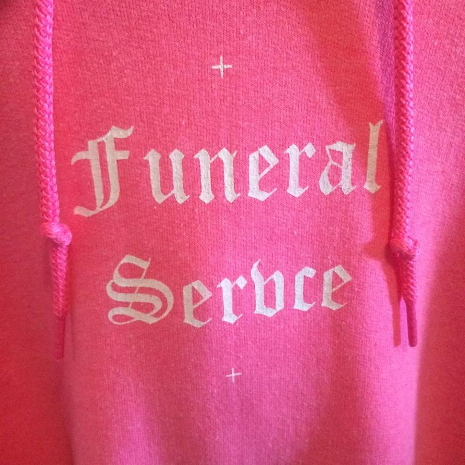 Funeral Service hoodie worn by Lil Pump very rare