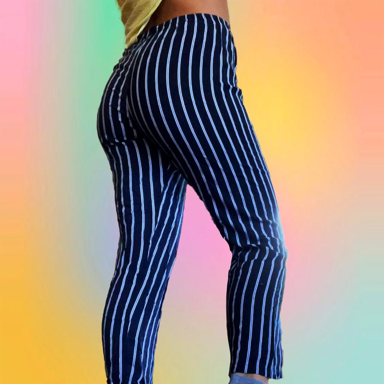 Cute striped outlet pants