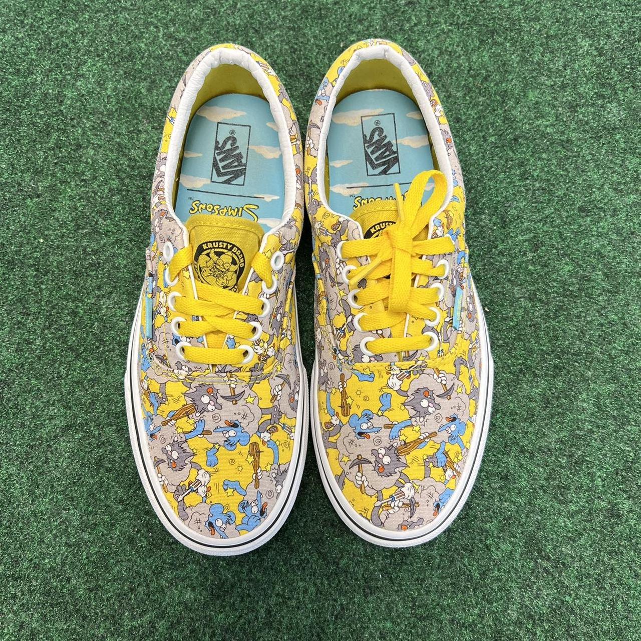 Vans The Simpsons Itchy and Scratchy Canvas ERA... - Depop