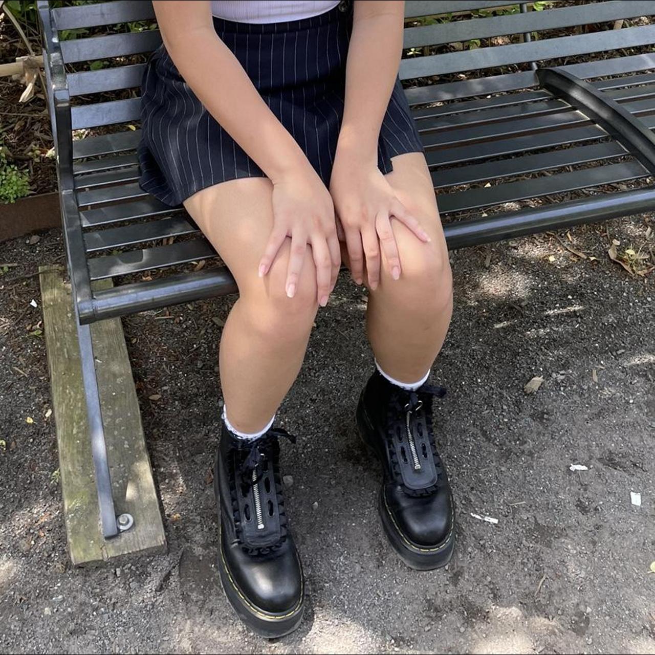 lazy oaf doc martens jungle boot