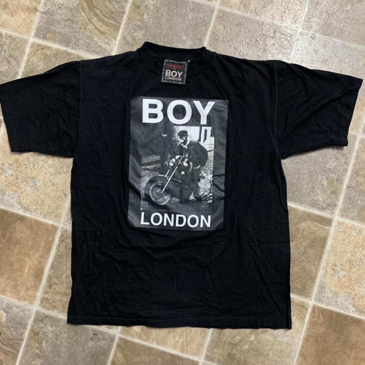 Vintage Boy London Motorbike Tee Classic tee from a... - Depop