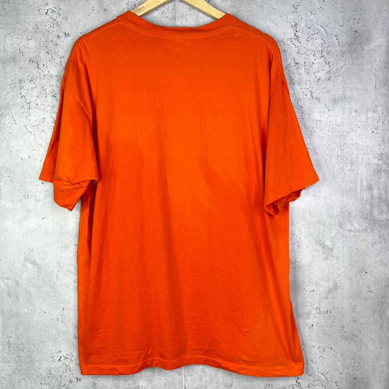 Vintage Gap Orange Pocket Tee Shirt made in usa... - Depop