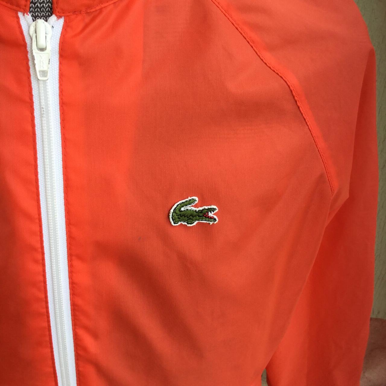 Vintage 70s ALLIGATOR LACOSTE Red Sporty Mens Old...