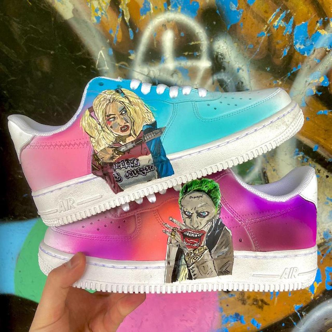 Nike Air Force 1 Dior x Simpsons - Coocu Custom Trainers