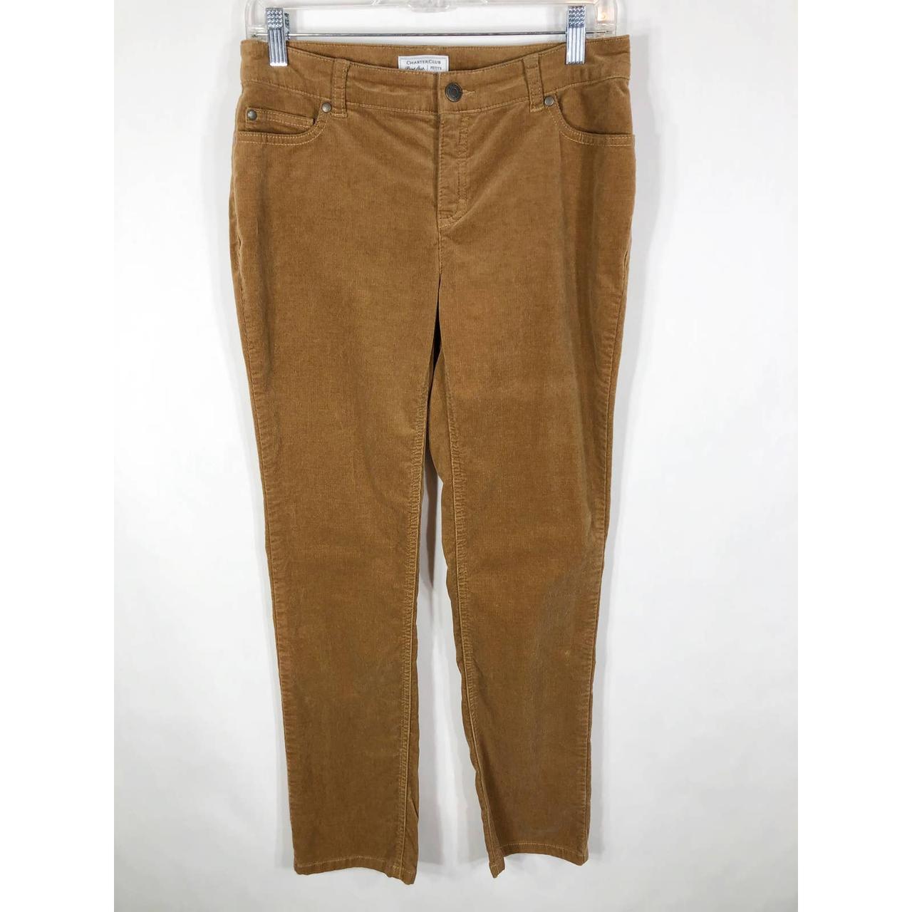 Charter Club corduroy pants Size 6P petite Waist:... - Depop