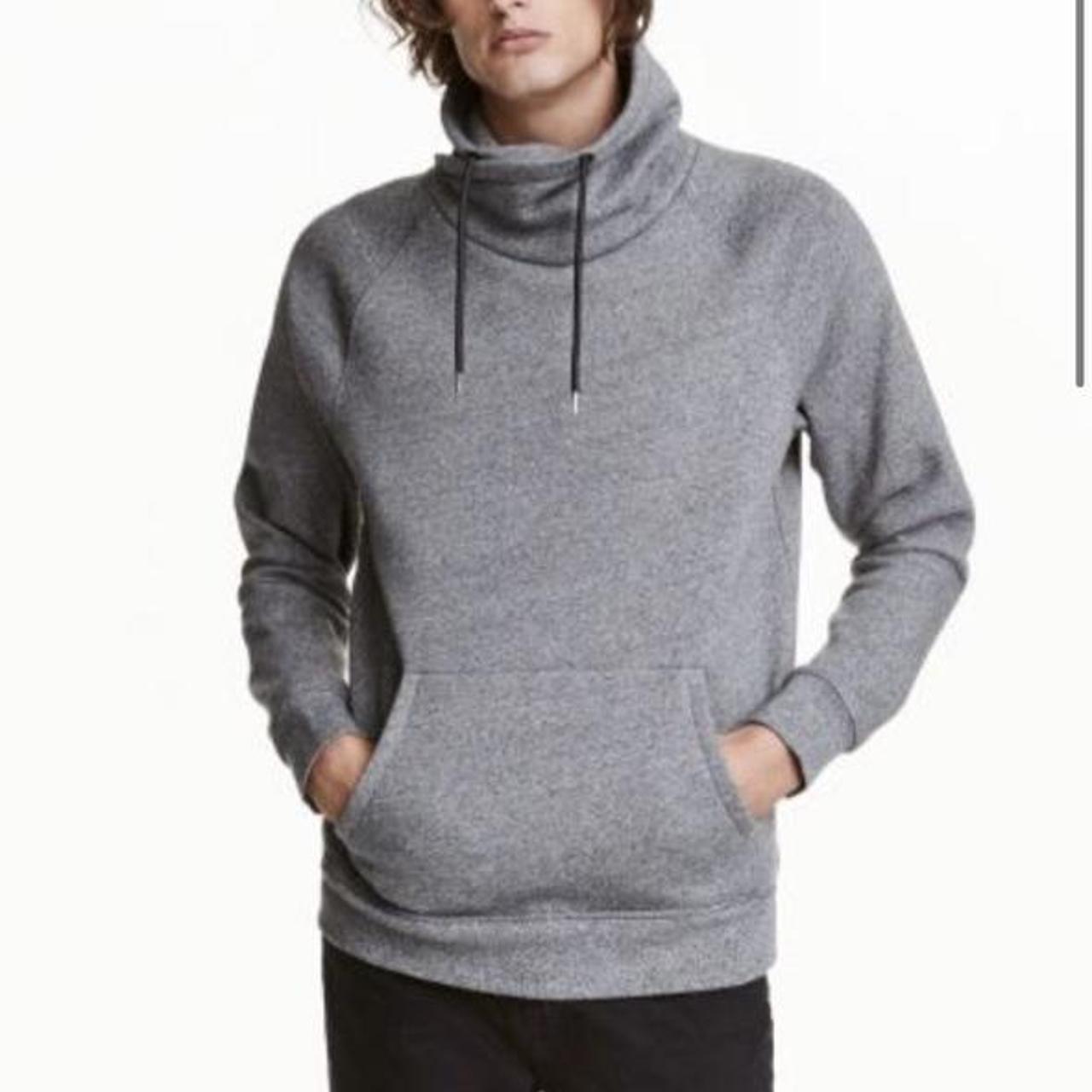 Mens cowl neck outlet sweatshirt