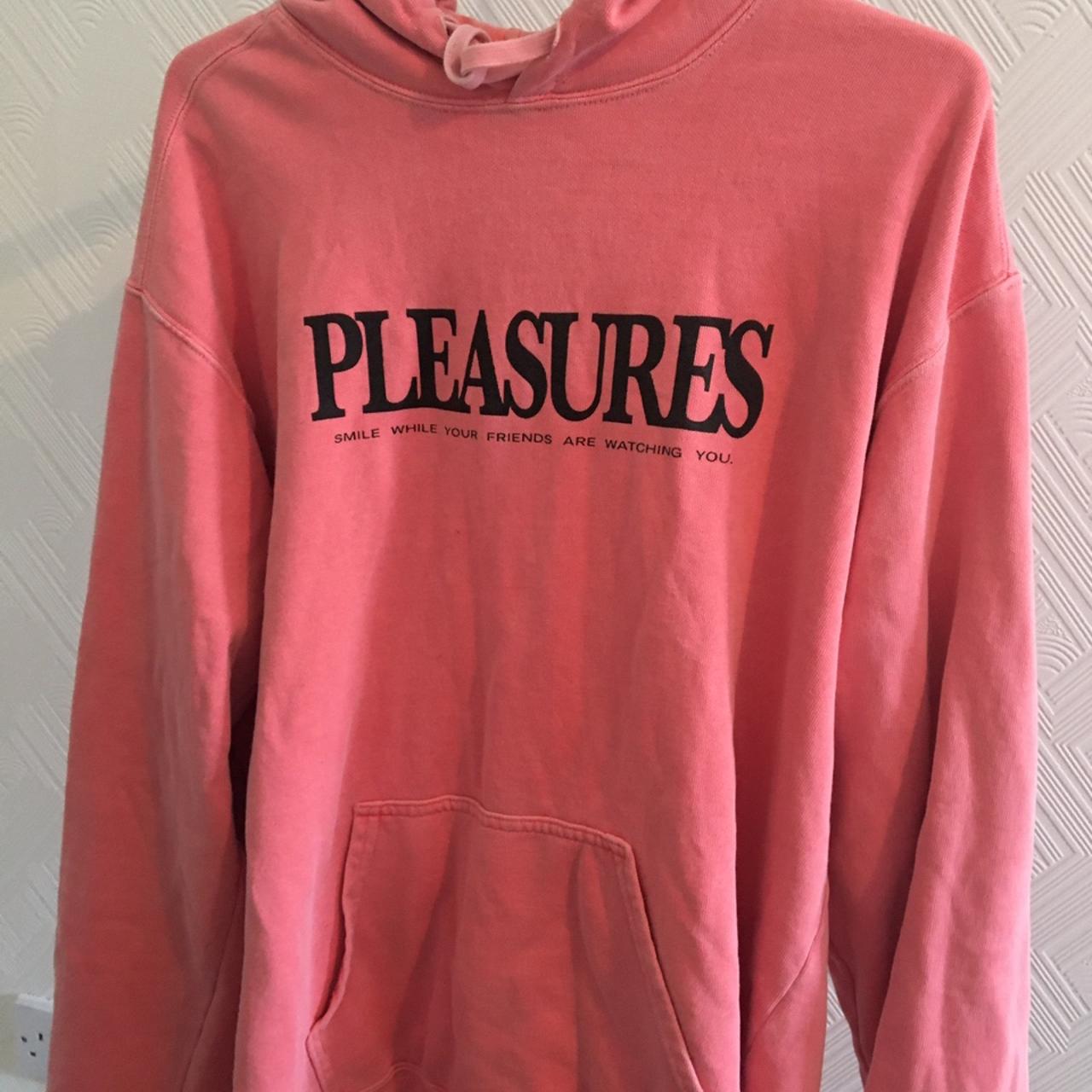 Pleasures on sale smile hoodie