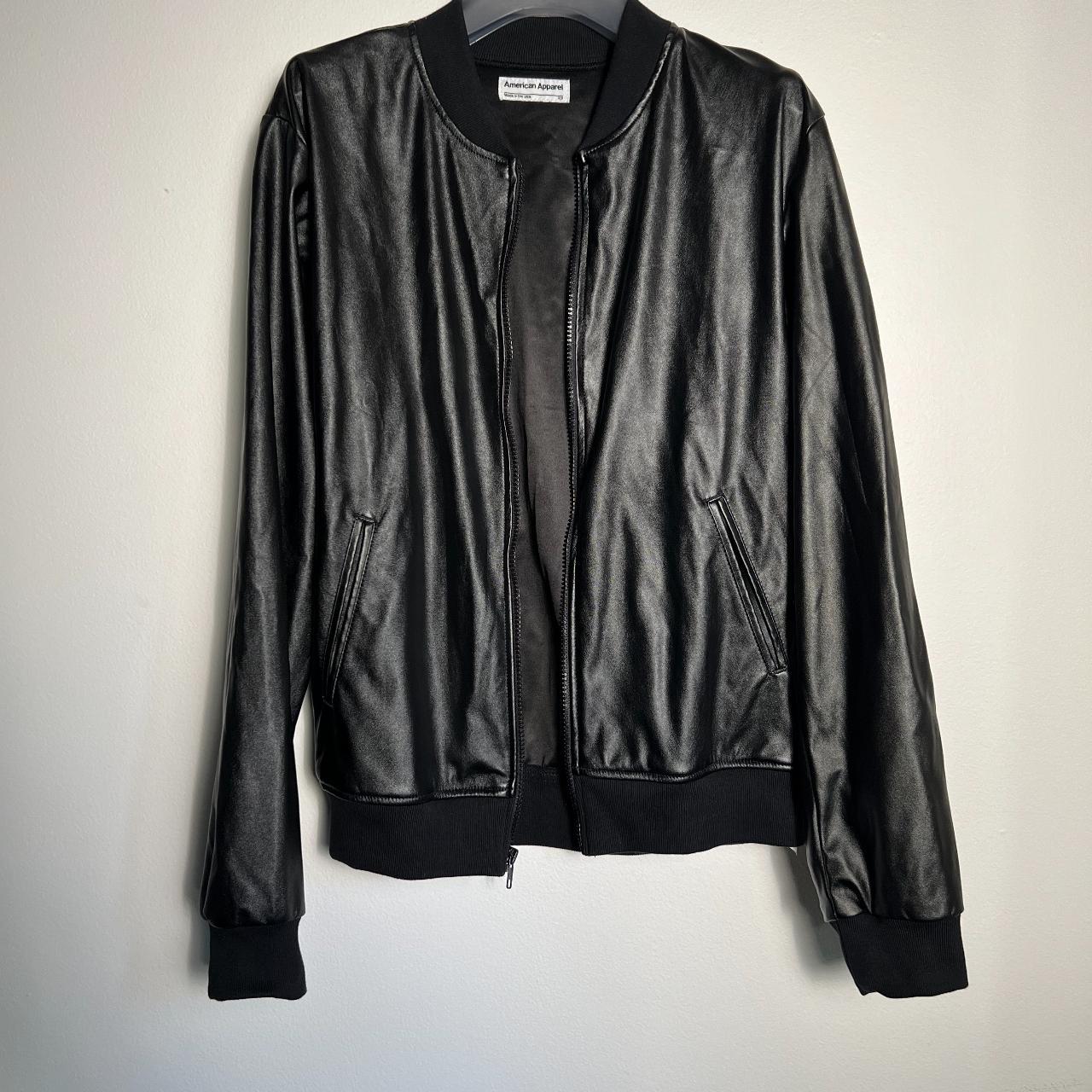 American apparel cheap bomber jacket