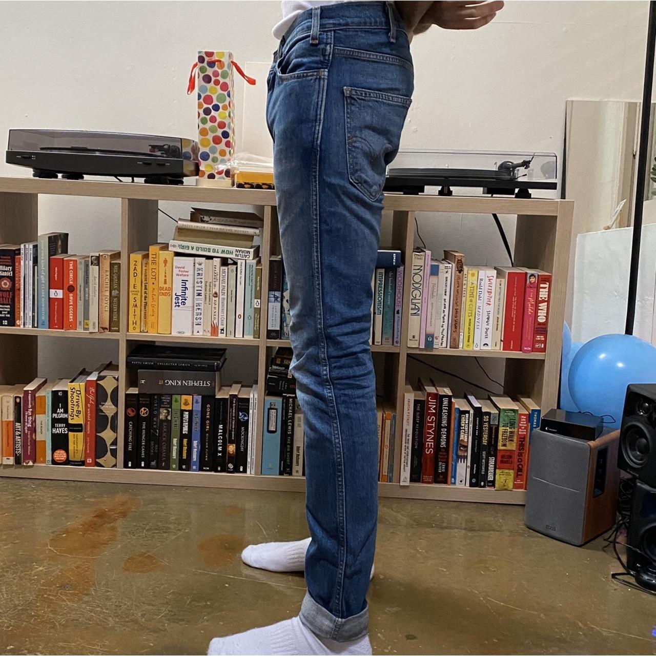 LEVIS 510 SKINNY ORANGE TAB JEANS absolutely