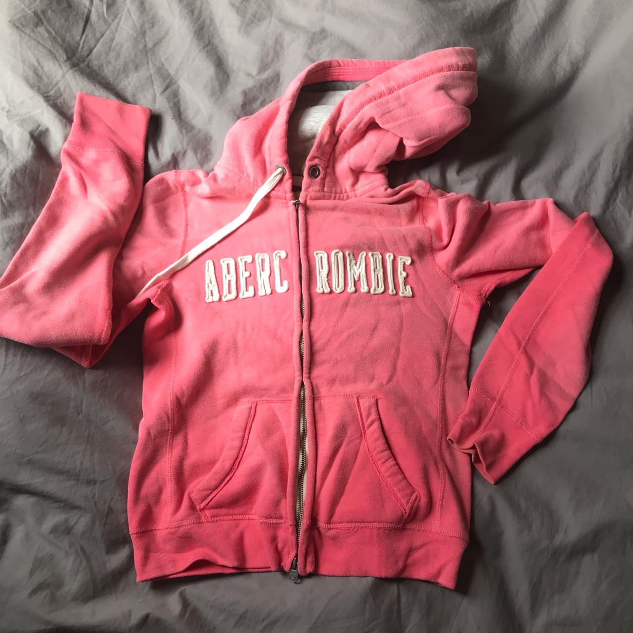 Pink abercrombie outlet hoodie