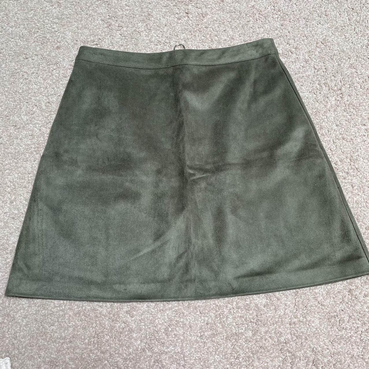 Khaki shop skirt primark