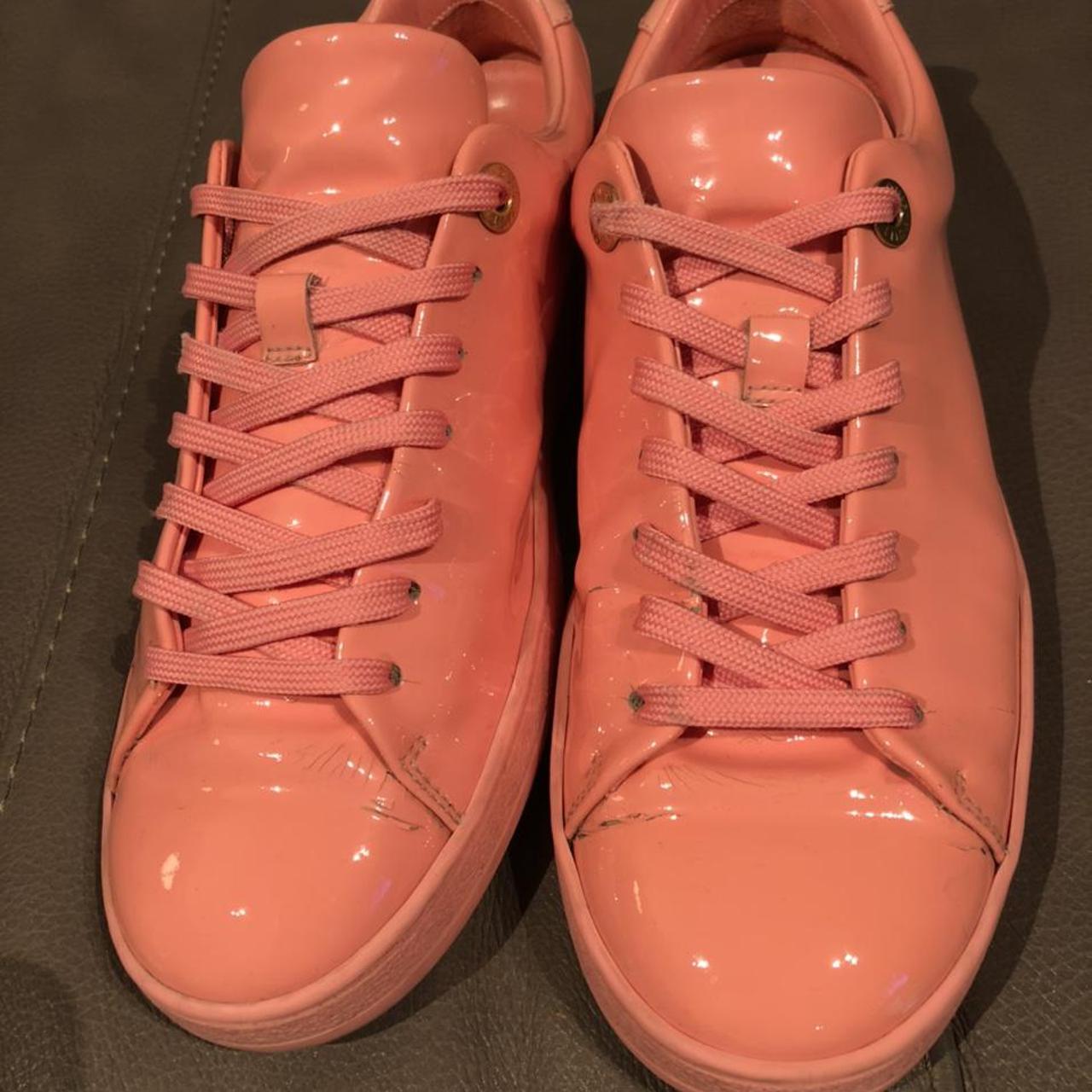 Louis Vuitton Frontrow Pink Trainers Size 37 In - Depop