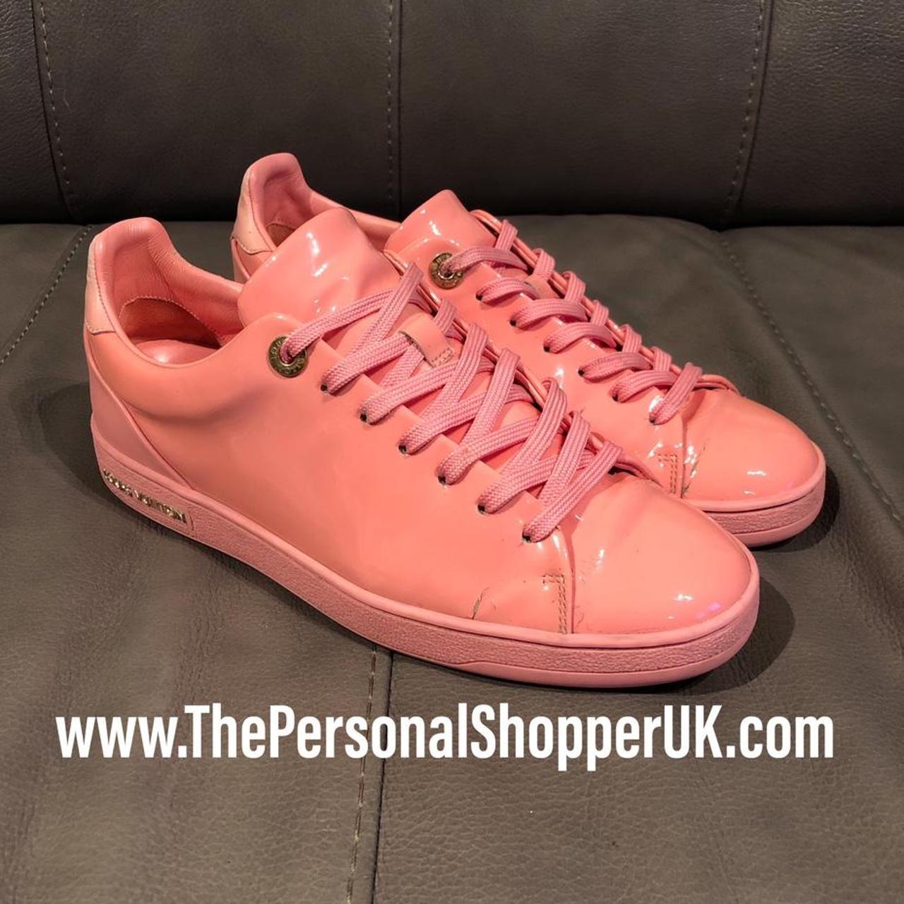 louis vuitton pink trainers