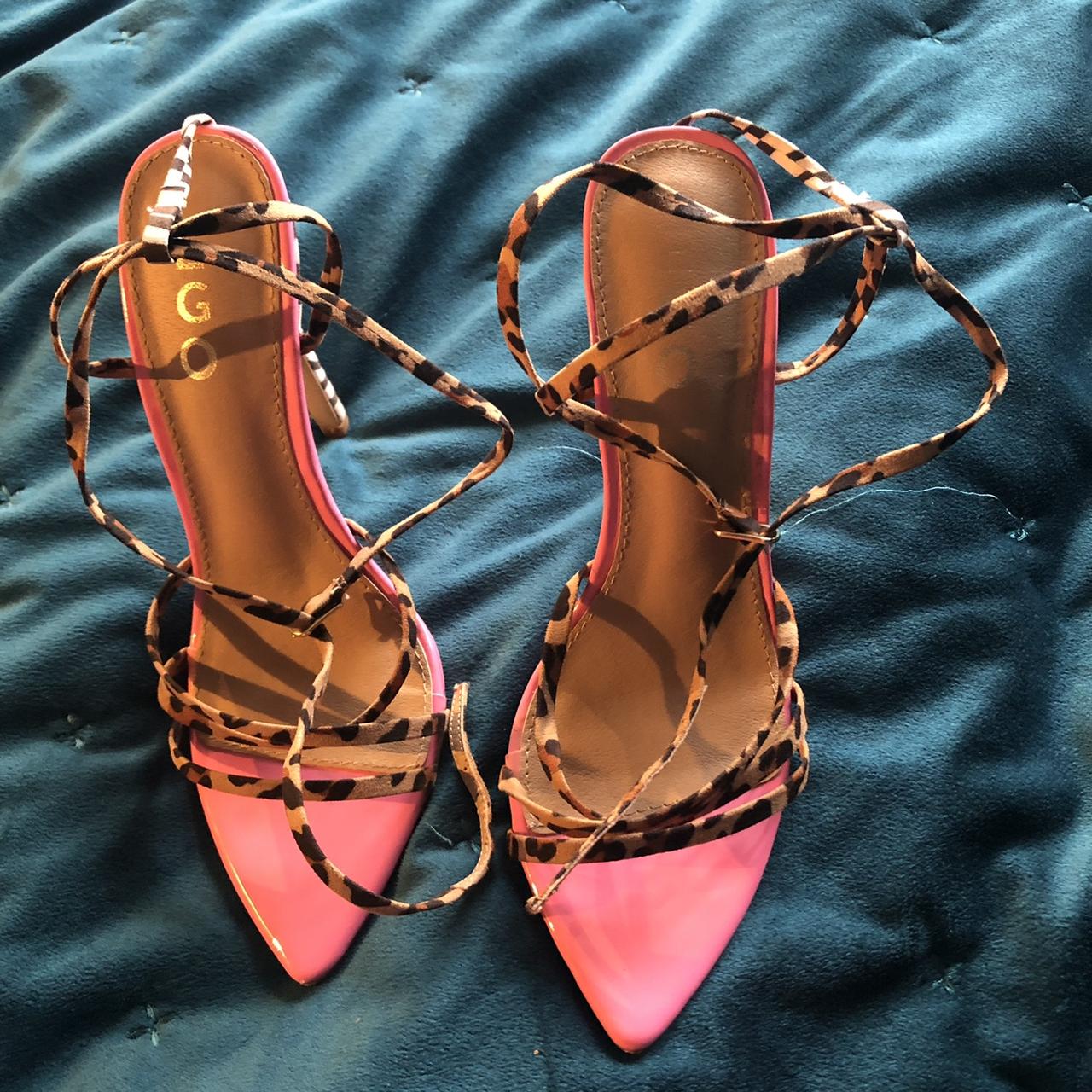 Leopard and hot sale zebra heels