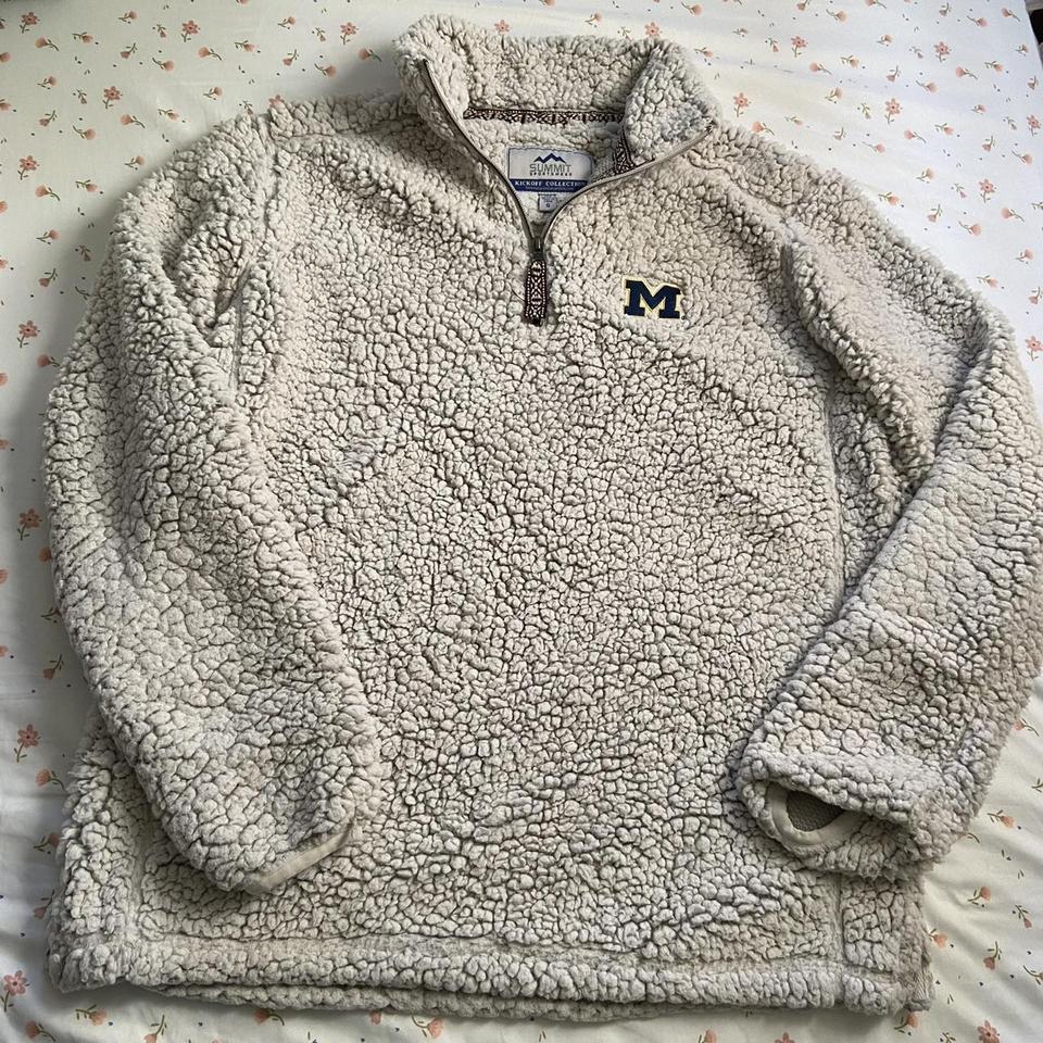 mizzou sherpa pullover