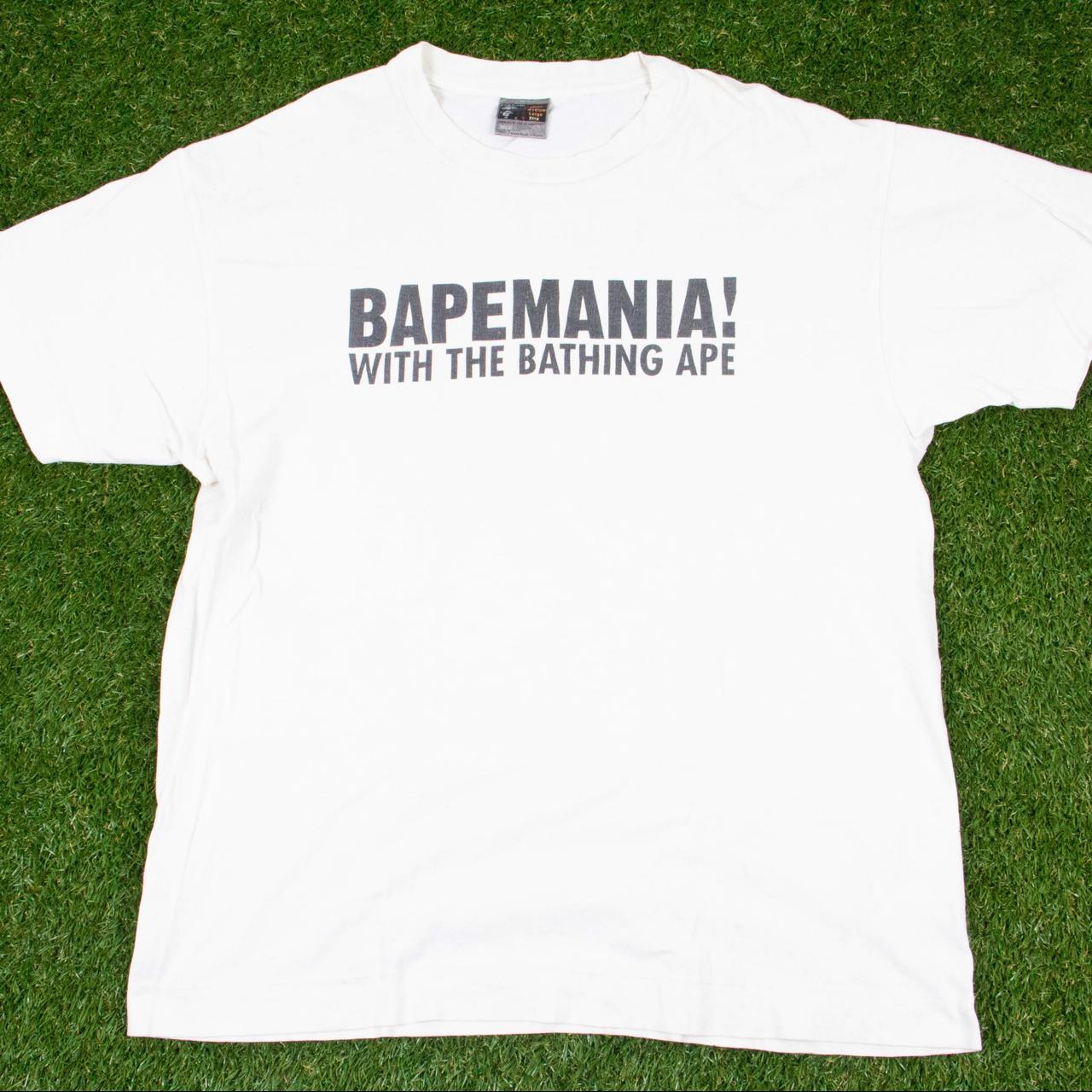 01/02 Bape “Bapemania” Tee, 7/10...