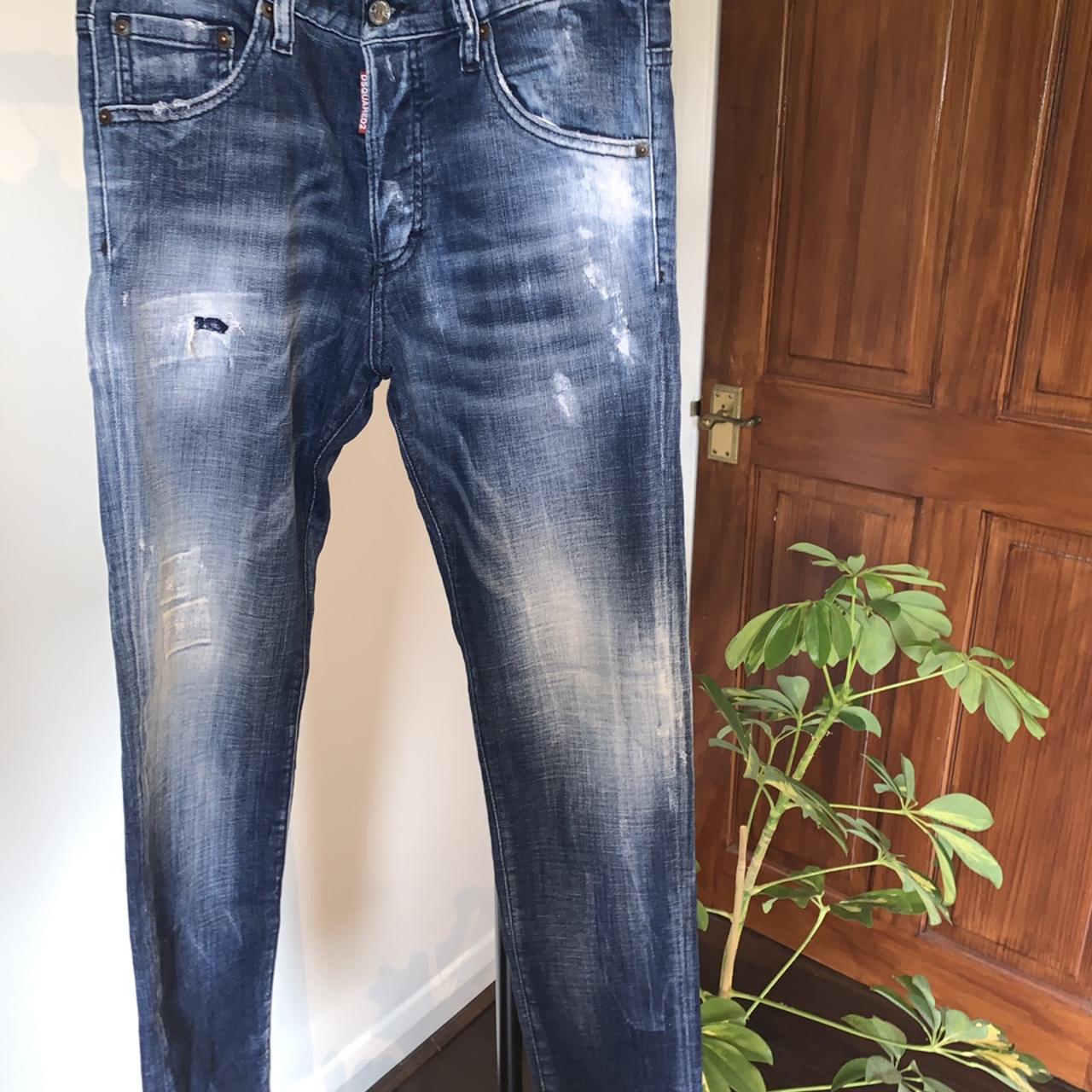 MESSAGE FIRST, Dsquared2 Skinny Dan Jeans - SIZE 46...
