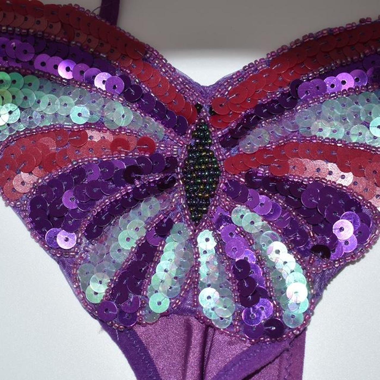 Butterfly bling thong Made to order Dm for - Depop