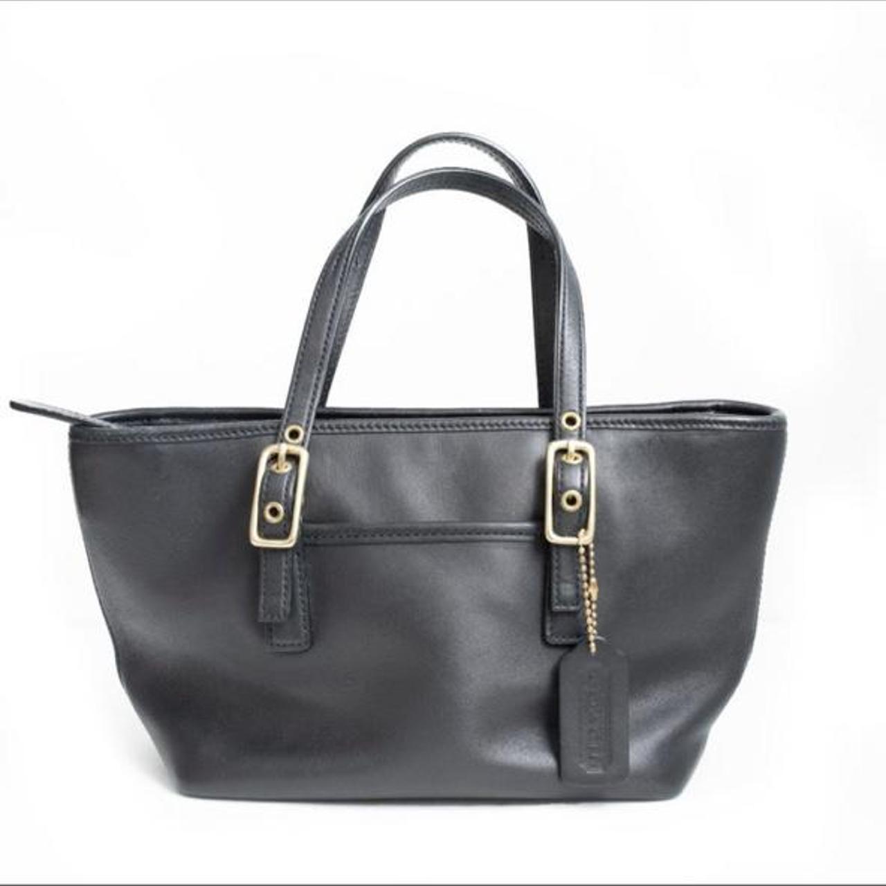 Coach black 2024 market tote